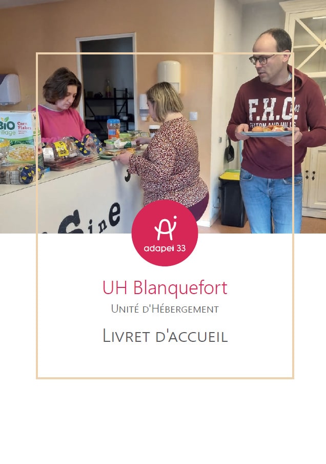 Livret d'accueil UH Blanquefort