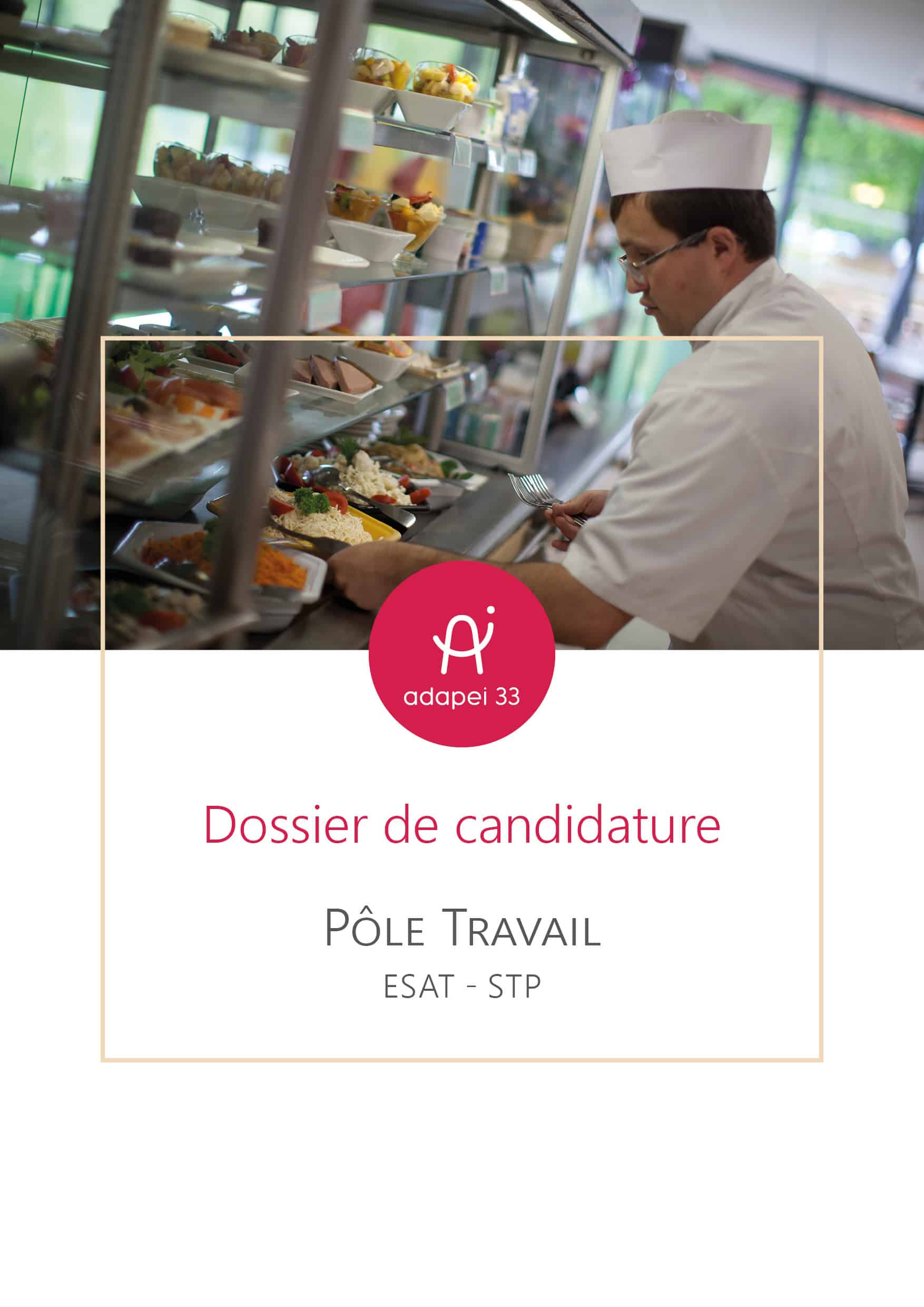 Dossier de candidature ESAT - STP