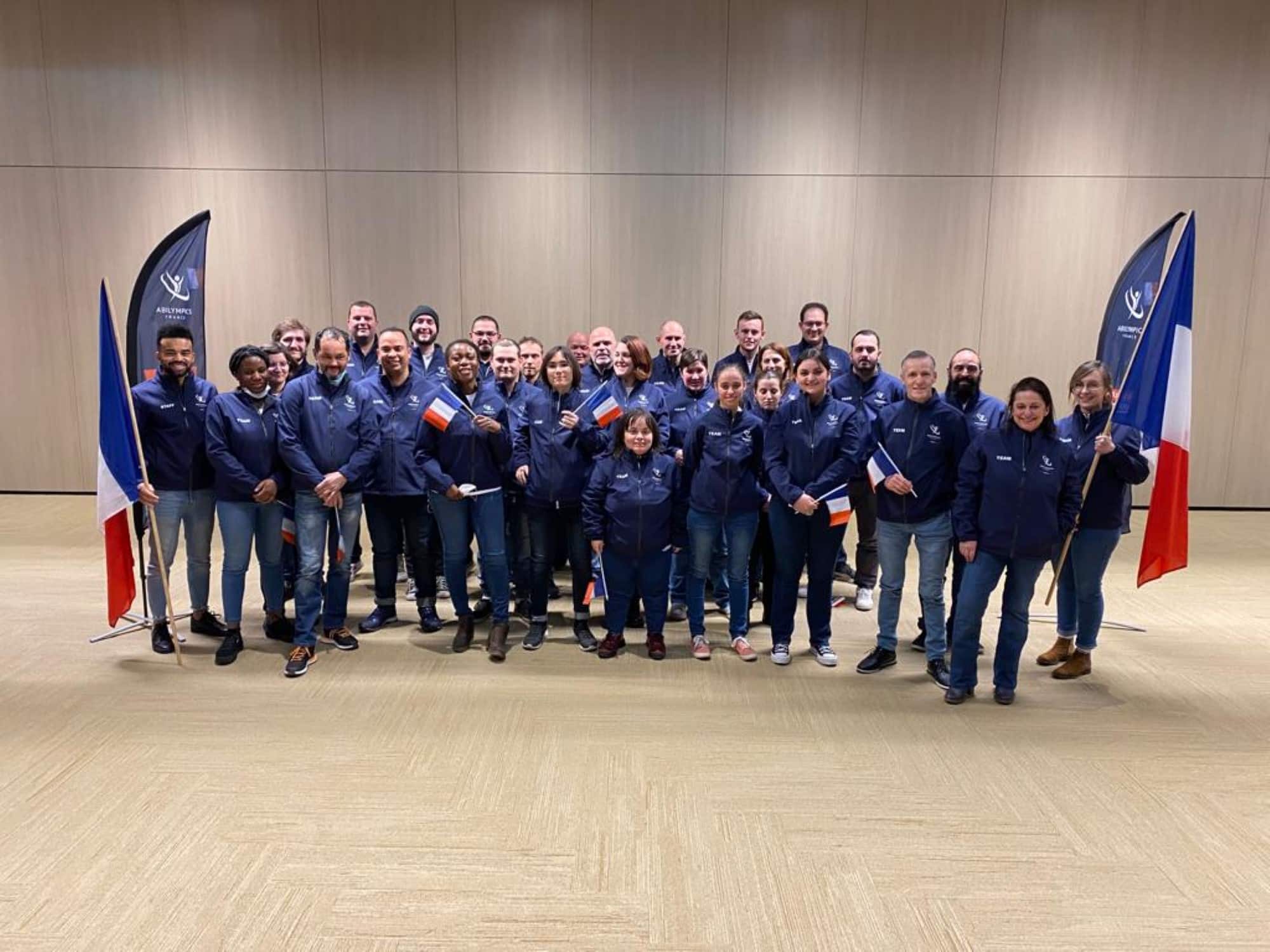 Présentation de l’Équipe de France Abilympics Moscou 2022