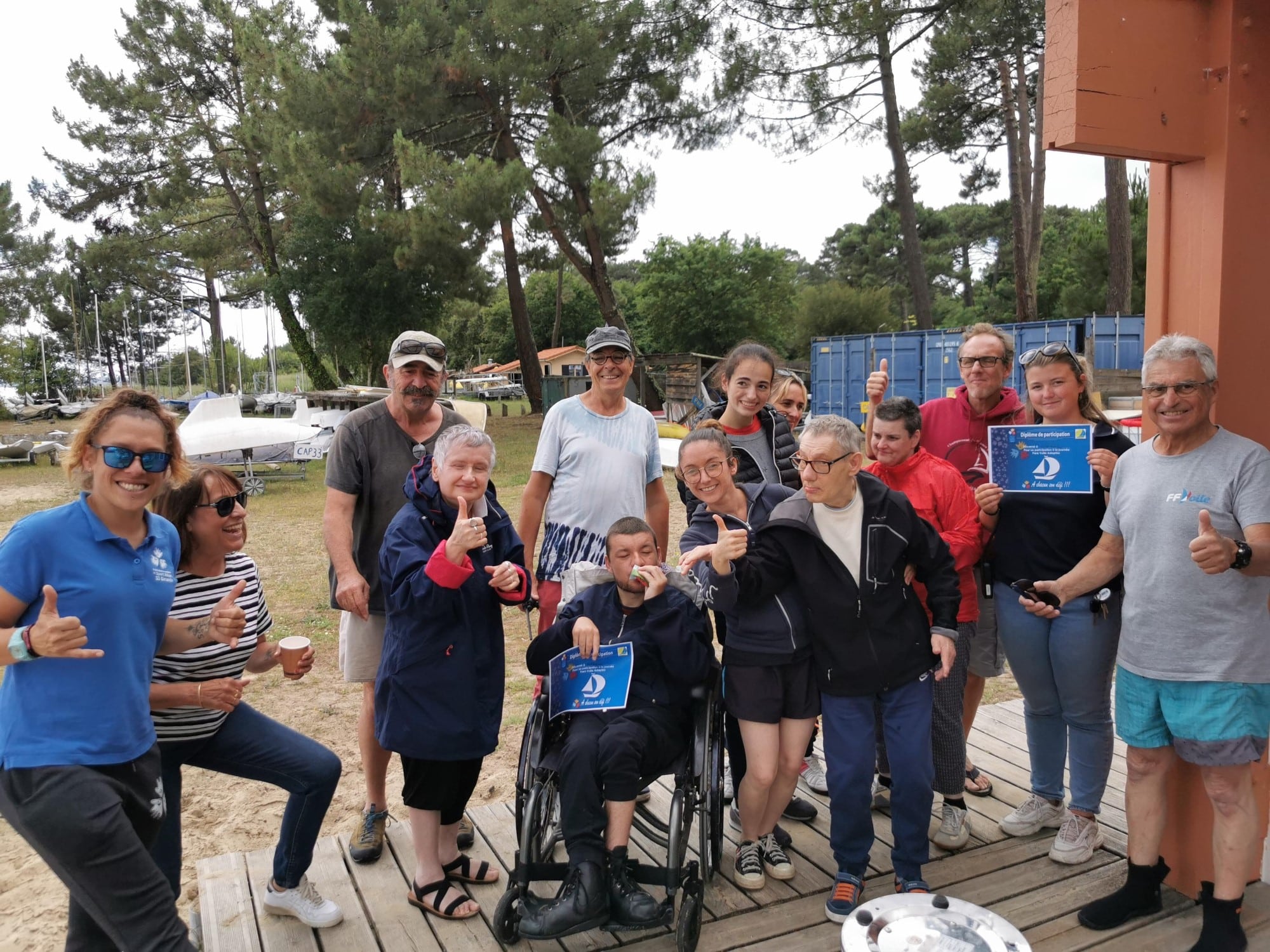 SPORT ADAPTÉ – La MAS de Biganos sort les voiles !