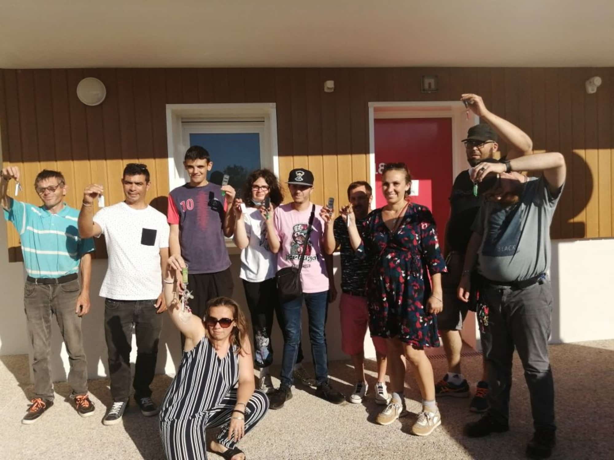 LOGEMENT-FOYER LE HAUT-MEXANT – Chacun a dormi cette nuit dans son nouvel appartement !