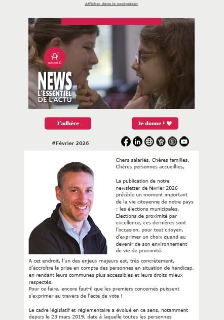 Essentiel de l'actu Adapei33