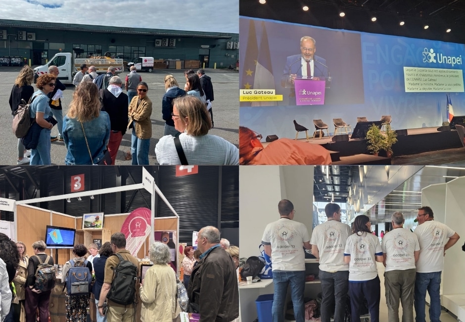 Congrès de l’Unapei 2026 : l’Adapei 33 pleinement mobilisée pour faire vivre l’inclusion en Gironde