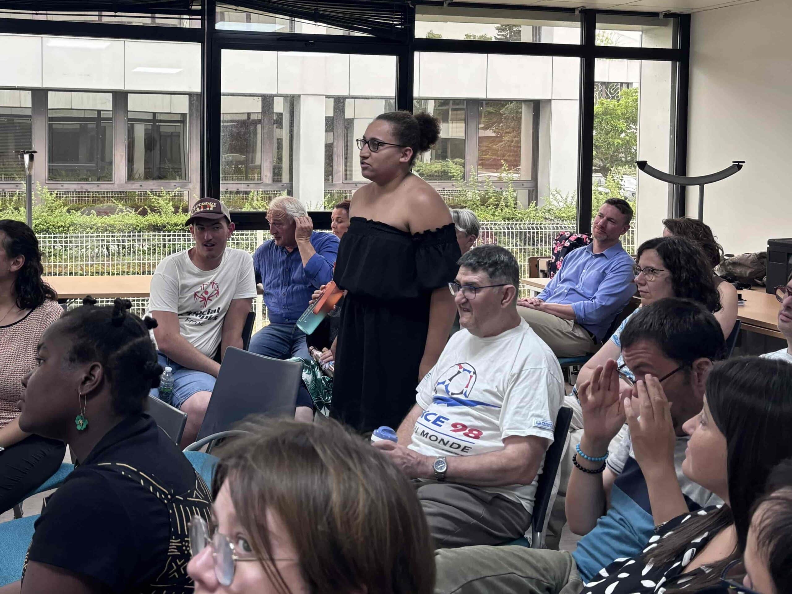 Portrait de Shelly Hoarau, représentante du Conseil Associatif curieuse et en perpétuelle évolution
