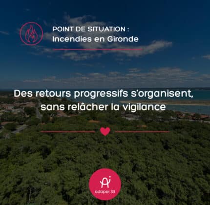 Incendies en Gironde : des retours progressifs s’organisent, sans relâcher la vigilance