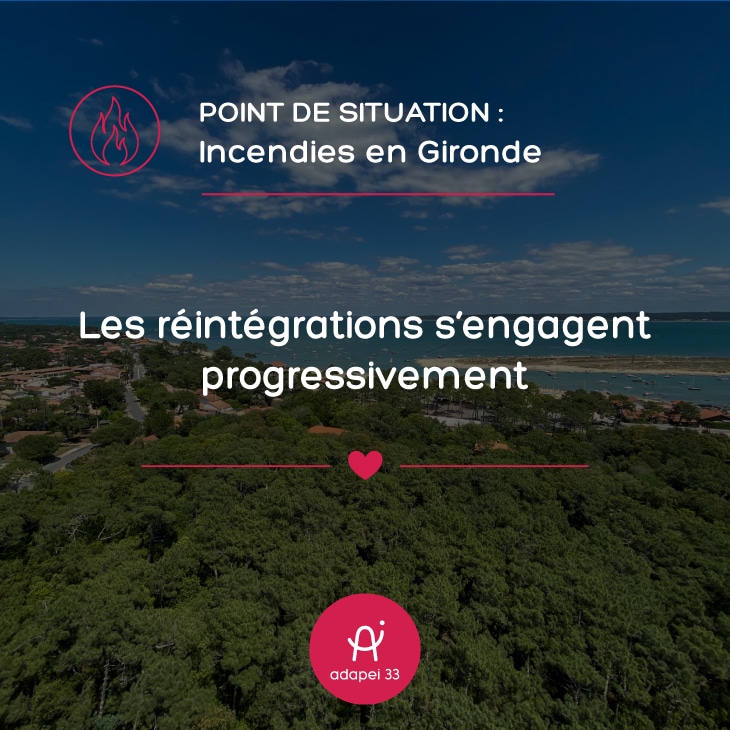 Incendies en Gironde : les retours s’engagent progressivement